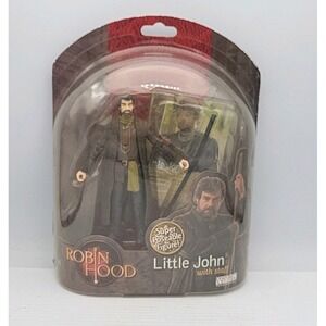 BBC Robin Hood Little John‎ W Staff Action Figure NEW